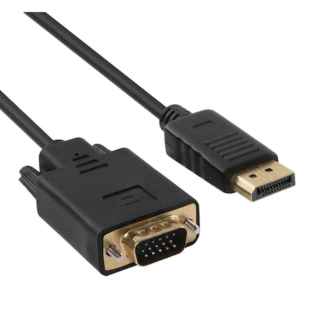 Axiom Axiom Displayport Male To Vga Male Adapter Cable 3Ft DPMVGAM03-AX
